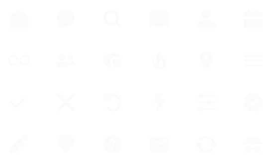 Grid of redesigned app icons featuring a cohesive modern aesthetic.